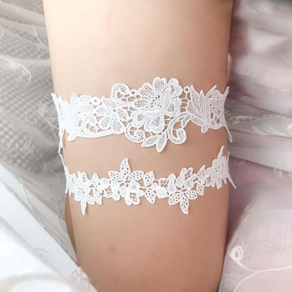 Garter Belt Set - K02 moda yumuşak seksi dantel jartiyer