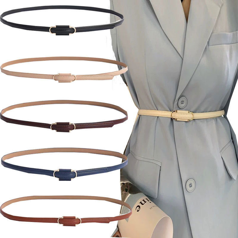 Corset Waist Cinch - Düğümlü küçük kemer kadın çok yönlü