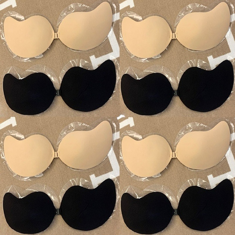 Silicone Bra Adhesive - 1/2 çift Push Up Görünmez Sütyen