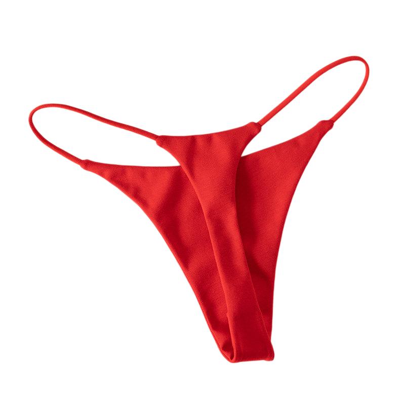 Thong Bikini Women - Düşük Bel Pamuklu Tanga Kadın Külot
