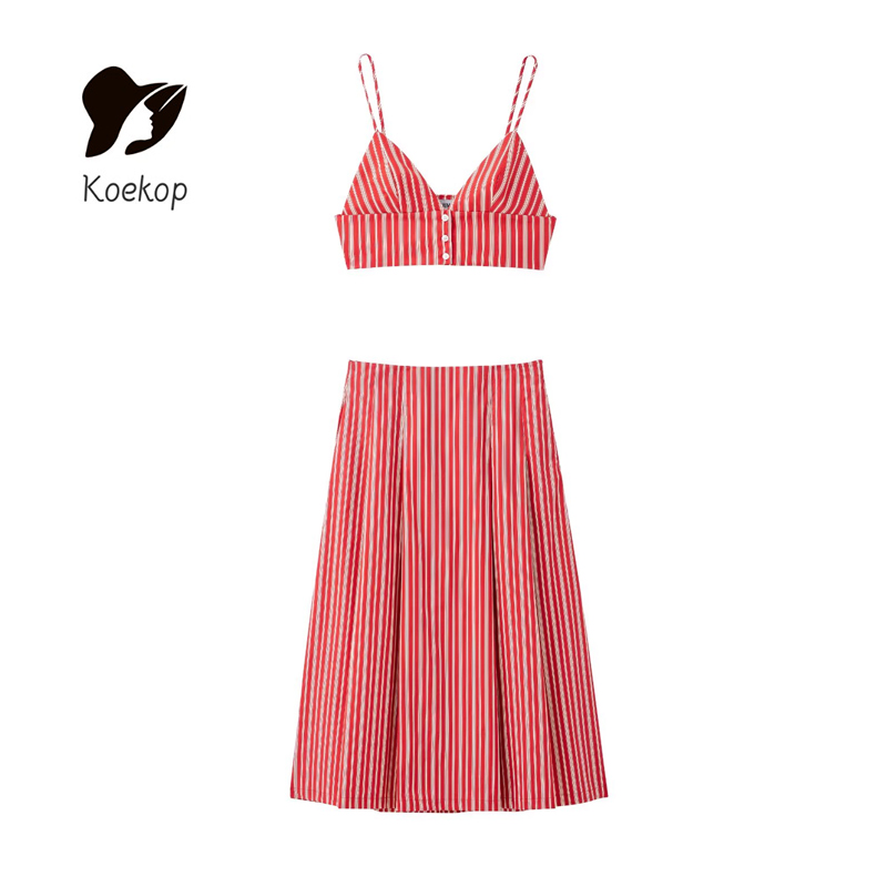 Strapless Bra Backless - Koekop kadın Moda Seksi Çizgili Halter