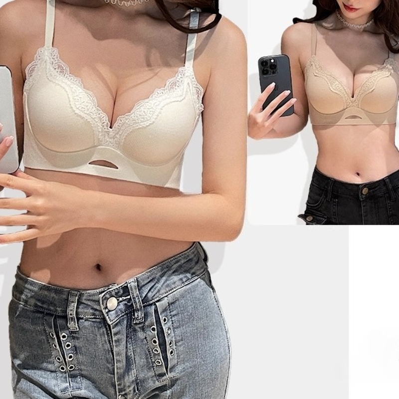 Bralette Wireless Soft - Zarif Mat Dantel Bralet AB Cup,
