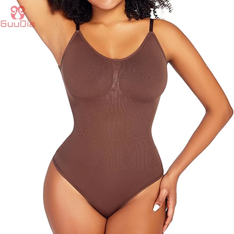 Shapewear Bodysuit Firm - GUUDIA Spandex Bodysuit Tanga Dize Shapewear