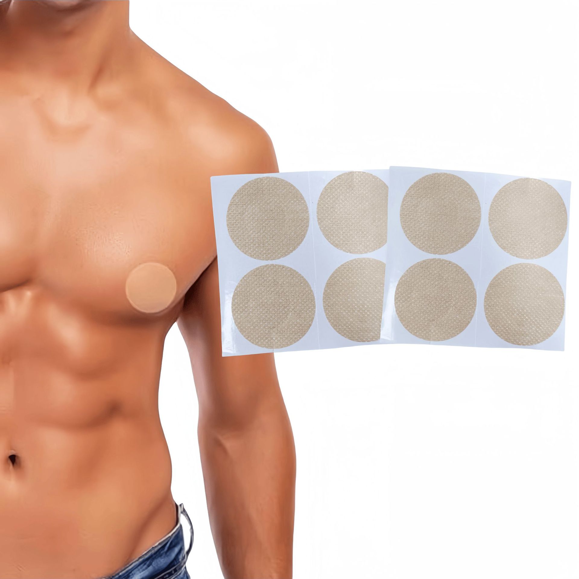 Nipple Cover Pasties - Tek Kullanımlık Görünmez Erkek Meme Ucu