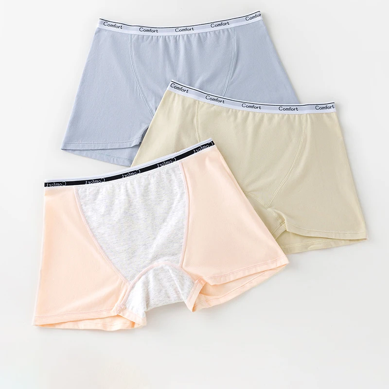 Boyshort Underwear - 1 adet pamuk kadın regl külot
