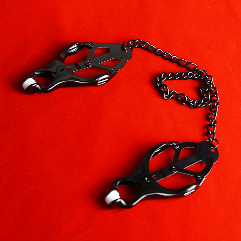 Nipple Cover Pasties - Zincir üzerinde Tüm Metal Yoğun Meme