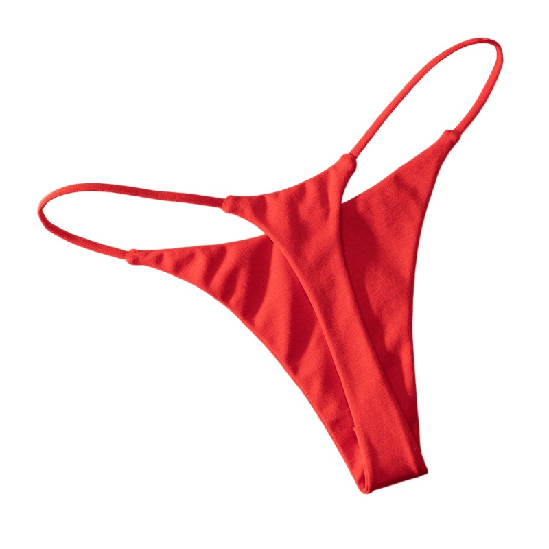 Thong Bikini Women - Düşük Bel Pamuklu Tanga Kadın Külot