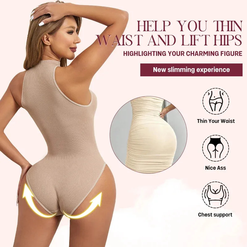 Yüksek Esneklikli Seksi Kolsuz - Shapewear Bodysuit Firm incelemesi ve fiyatı