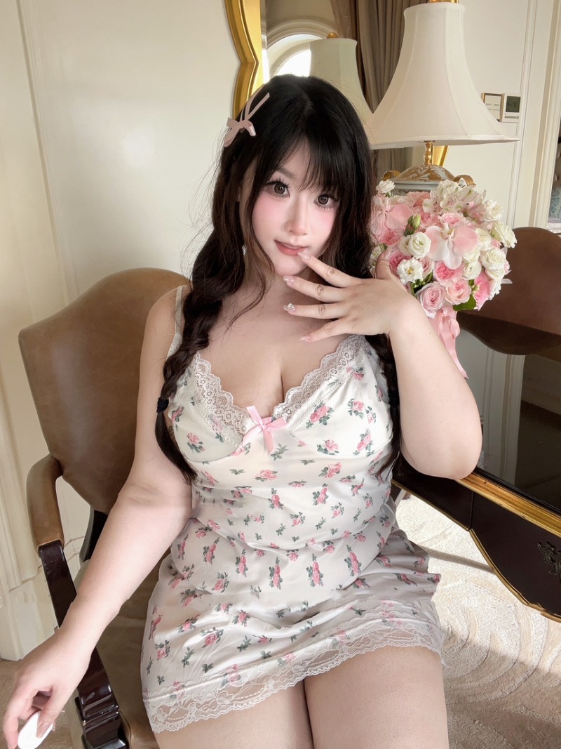 Kadın seksi artı boyutu iç çam - Babydoll Chemise Night incelemesi ve fiyatı