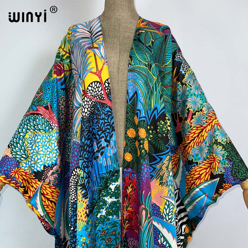 WINYI afrika orta doğu kimono  - Robe Silk Women incelemesi ve fiyatı