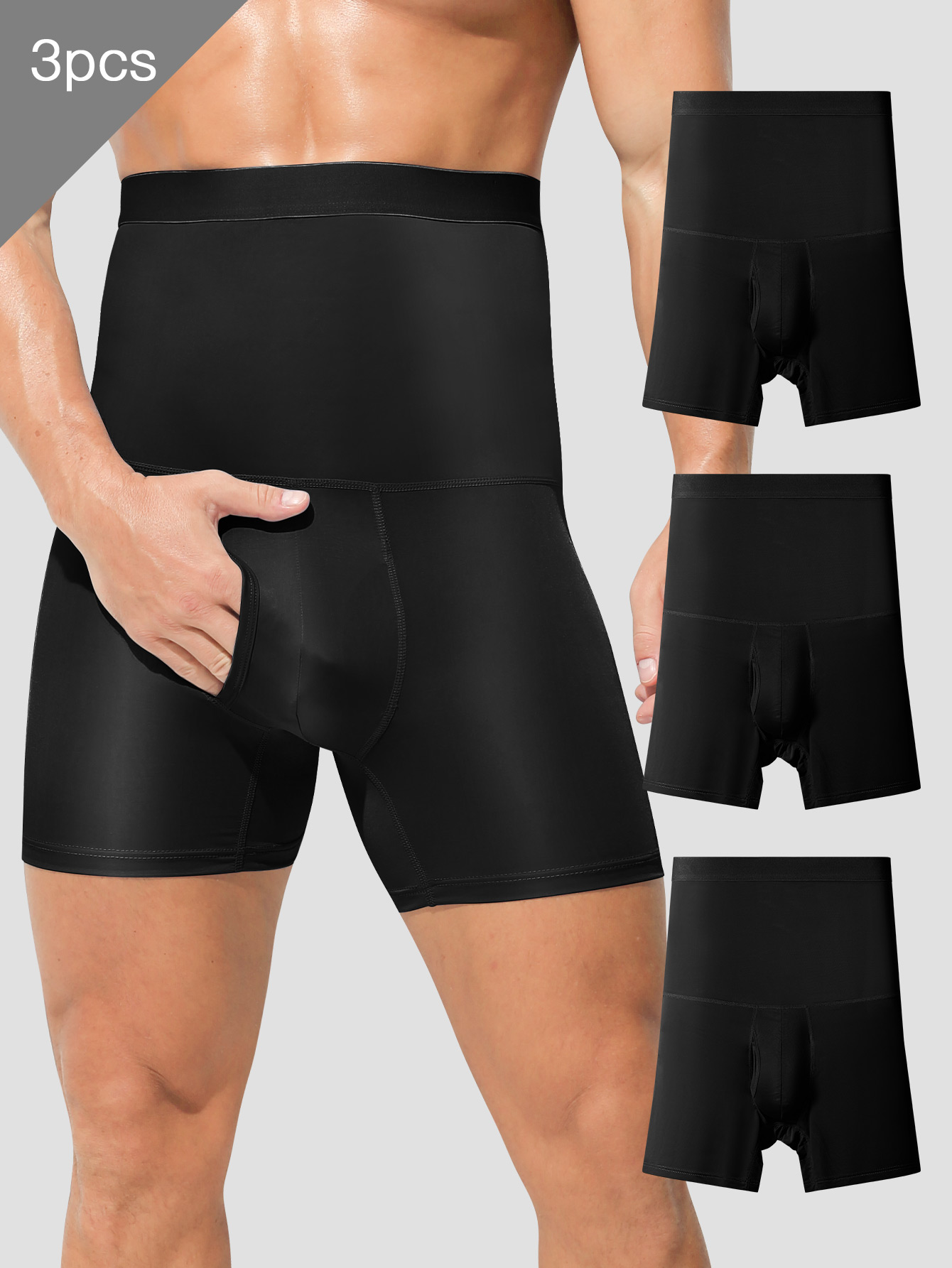 3 adet erkek spor iç çamaşırı: - Corset Waist Cinch incelemesi ve fiyatı
