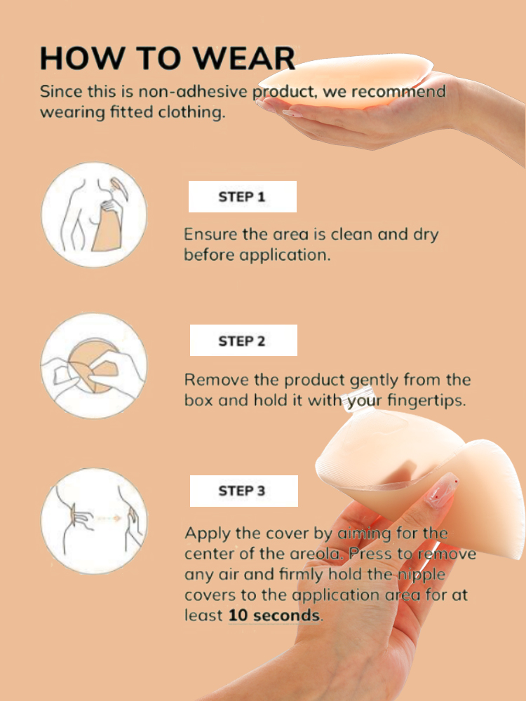 Kadınlar İçin Yeniden Kullanıl - Nipple Cover Pasties incelemesi ve fiyatı