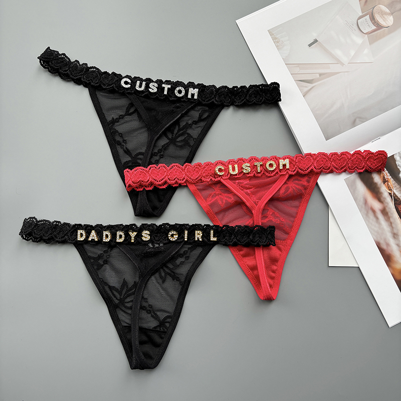 Kişilik Özel Tanga Adı Kristal - Thong Bikini Women incelemesi ve fiyatı