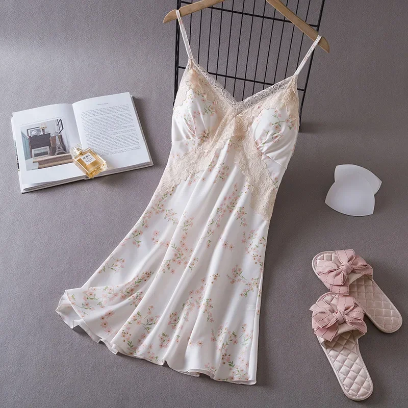 Kadın Seksi İç Giyim Saten Gec - Babydoll Chemise Night incelemesi ve fiyatı