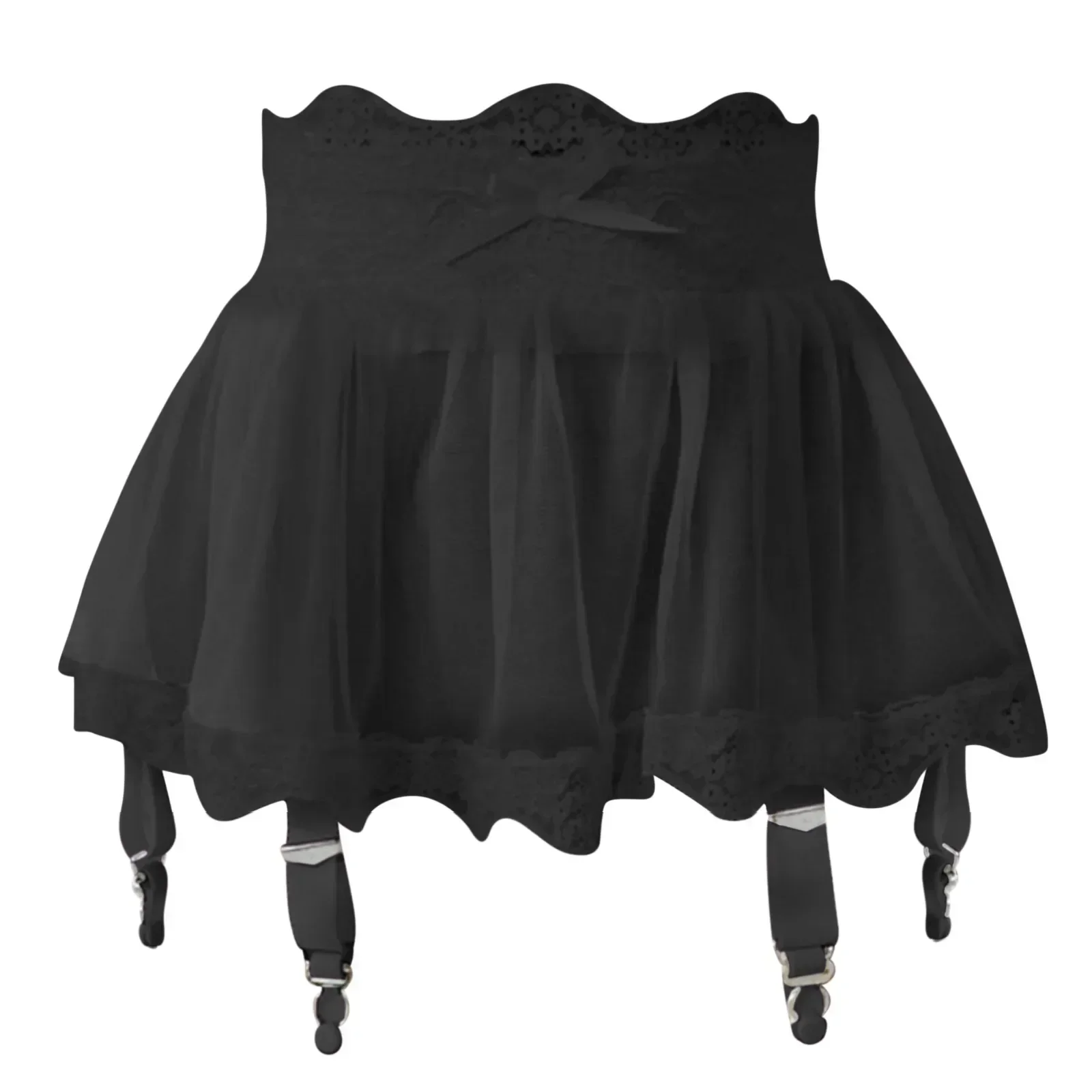 Kadınlar Yüksek Bel Dantel Ban - Garter Belt Set incelemesi ve fiyatı
