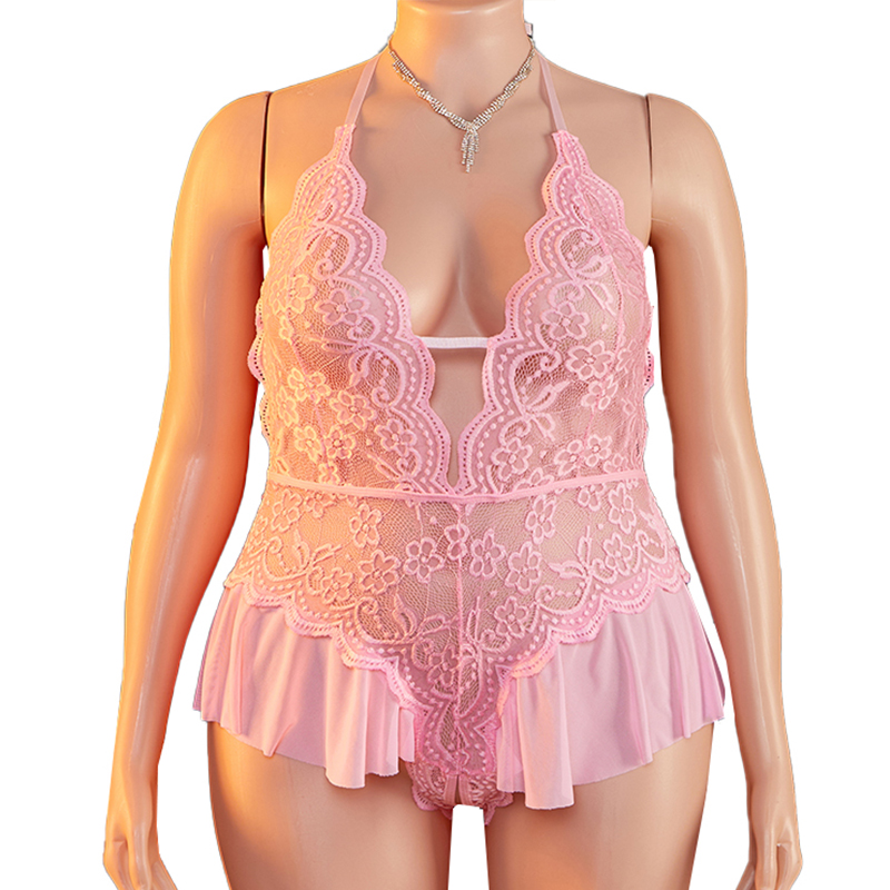 Artı Boyutu 1XL-4XL Teddy pers - Lace Teddy Lingerie incelemesi ve fiyatı