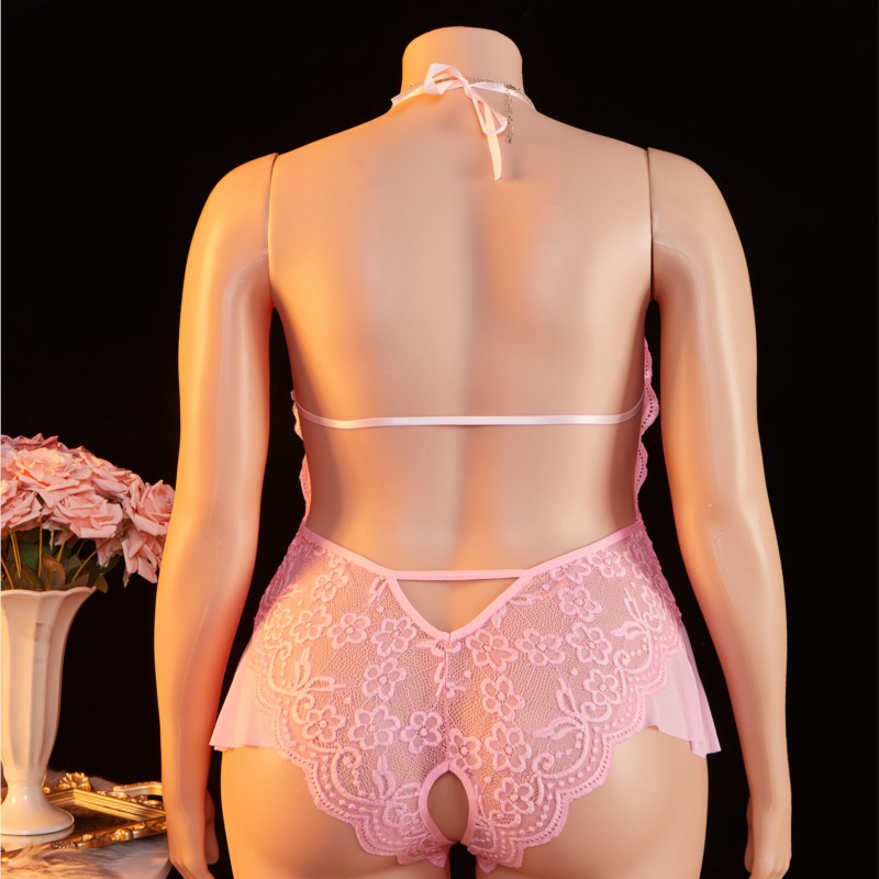 Artı Boyutu 1XL-4XL Teddy pers - Lace Teddy Lingerie incelemesi ve fiyatı