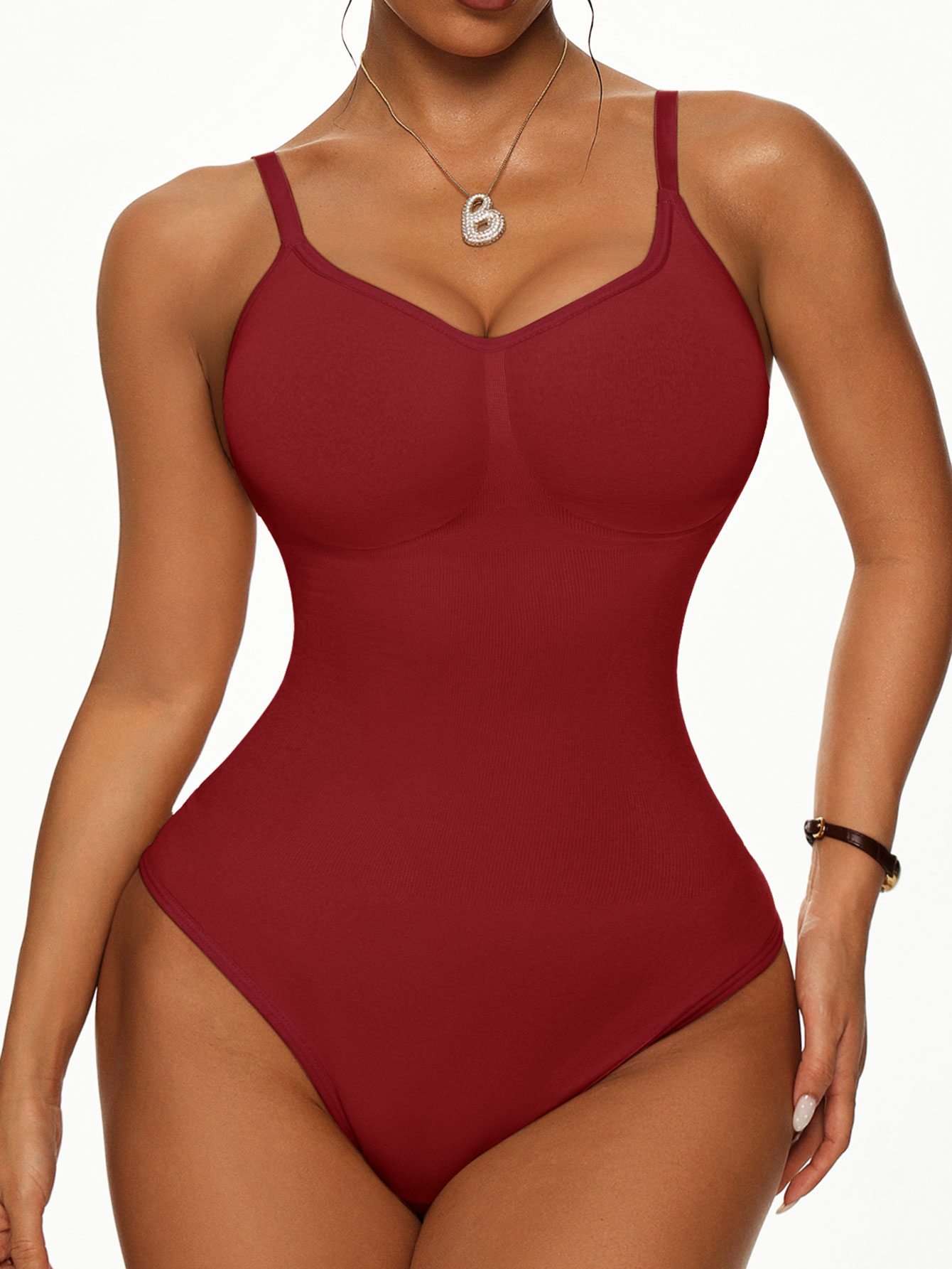 Kadın Dikişsiz Nervürlü Body,  - Shapewear Bodysuit Firm incelemesi ve fiyatı