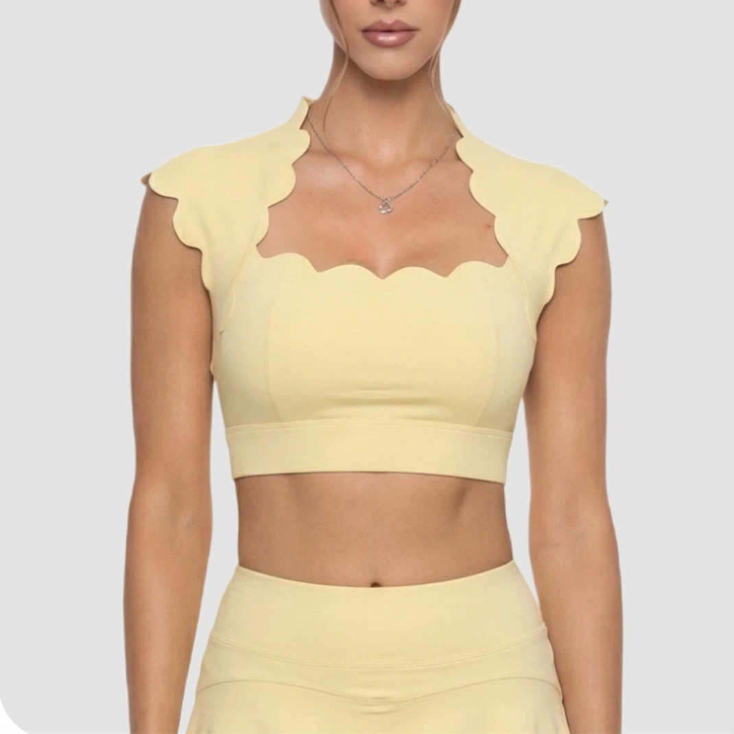 Dalgalı Kadın Spor Atleti Yoga - Sports Bra High Impact incelemesi ve fiyatı