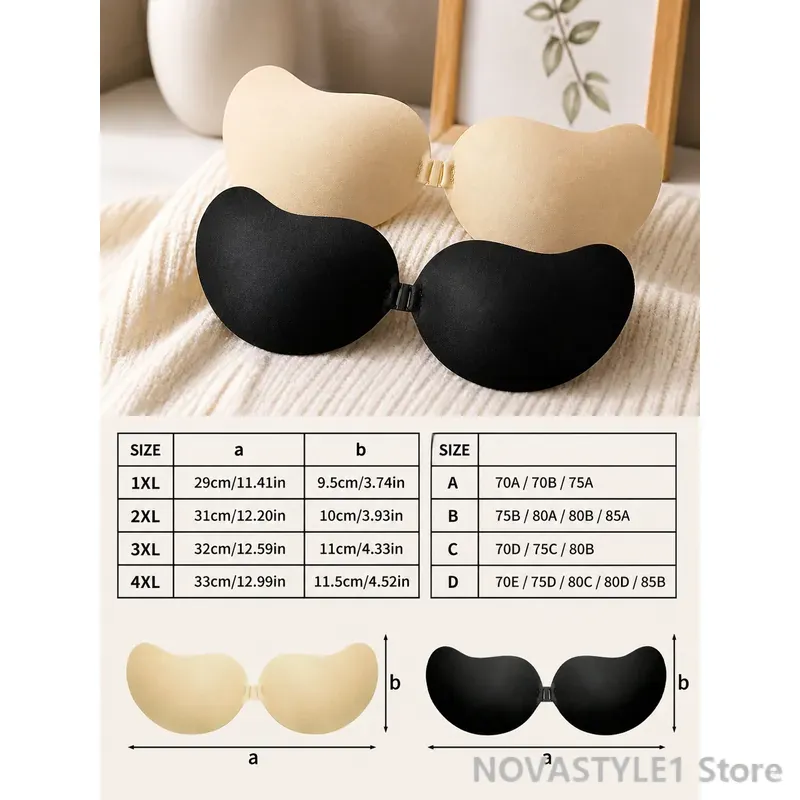 2 Çift Nefes Alabilen Görünmez - Strapless Bra Backless incelemesi ve fiyatı