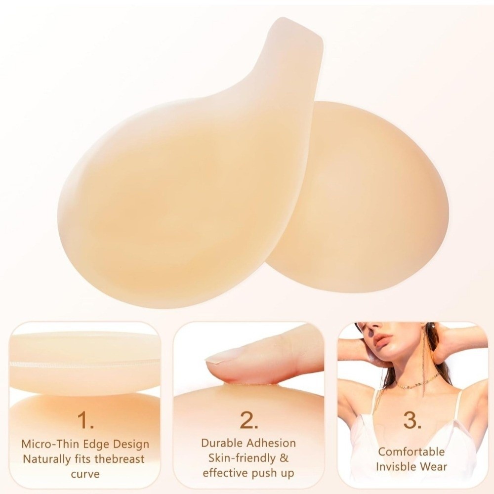 Dikişsiz Silikon Göğüs Ucu Ört - Silicone Bra Adhesive incelemesi ve fiyatı